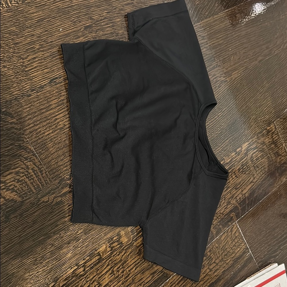 Amazon Black Crop Top